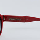 CHANEL Sunglasses plastic Red CC Auth BA9167-9