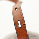 Chloe Etel Hand Bag Leather 2way Brown Gold Auth BA9170-11