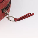 Chloe Nile Hand Bag Leather Pink Gold Auth BA9171-14