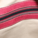 Chloe Nile Hand Bag Leather Pink Gold Auth BA9171-16