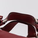 Chloe Nile Hand Bag Leather Pink Gold Auth BA9171-8