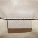 Chloe Fay Backpack Suede Leather 2way Gray Gold Auth BA9172-20