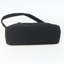 PRADA Hand Bag Nylon 2way Black Silver Auth BA9174-5