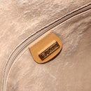 GUCCI Micro GG Supreme Shoulder Bag PVC Beige Gold 104 004 0024 Auth BA9177-16