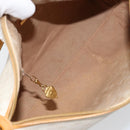 GUCCI Micro GG Supreme Shoulder Bag PVC Beige Gold 104 004 0024 Auth BA9177-17