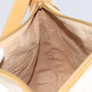 GUCCI Micro GG Supreme Shoulder Bag PVC Beige Gold 104 004 0024 Auth BA9177-18