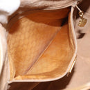 GUCCI Micro GG Supreme Shoulder Bag PVC Beige Gold 104 004 0024 Auth BA9177-21