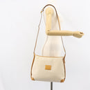 GUCCI Micro GG Supreme Shoulder Bag PVC Beige Gold 104 004 0024 Auth BA9177-23