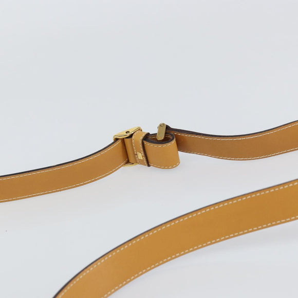 GUCCI Micro GG Supreme Shoulder Bag PVC Beige Gold 104 004 0024 Auth BA9177