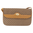 GUCCI Micro GG Supreme Shoulder Bag PVC Beige Gold 104 004 0024 Auth BA9178-2