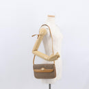 GUCCI Micro GG Supreme Shoulder Bag PVC Beige Gold 104 004 0024 Auth BA9178-26