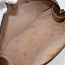 LOUIS VUITTON Monogram Trousse Demi Ronde Cosmetic Pouch M47520 LV Auth BA9183-14