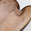 LOUIS VUITTON Monogram Trousse Demi Ronde Cosmetic Pouch M47520 LV Auth BA9183-15