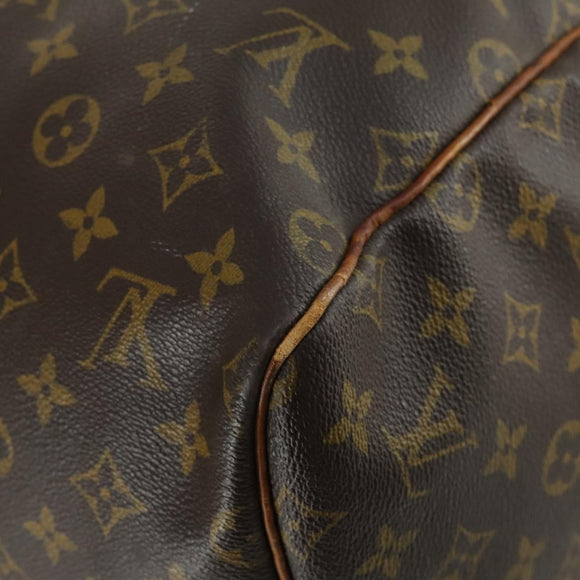 LOUIS VUITTON Monogram Keepall 55 Boston Bag M41424 LV Auth BA9184