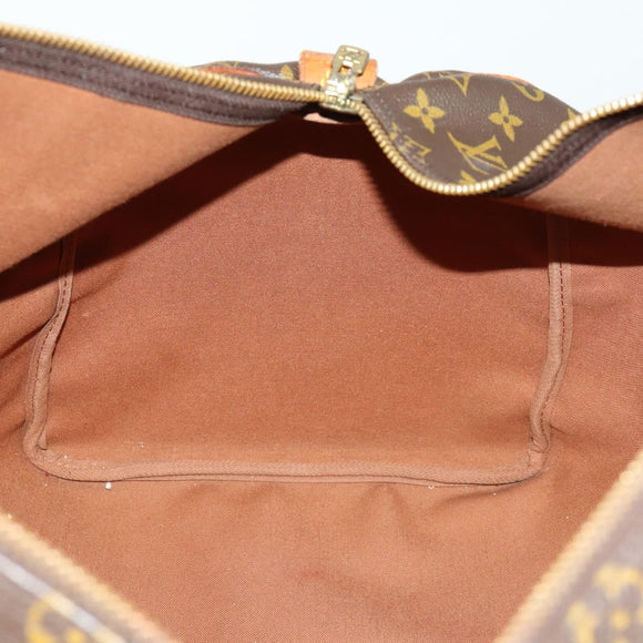 LOUIS VUITTON Monogram Keepall 55 Boston Bag M41424 LV Auth BA9184