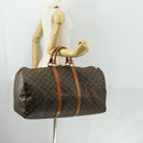 LOUIS VUITTON Monogram Keepall 55 Boston Bag M41424 LV Auth BA9184-22