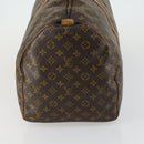LOUIS VUITTON Monogram Keepall 55 Boston Bag M41424 LV Auth BA9184-3