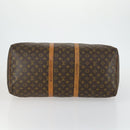 LOUIS VUITTON Monogram Keepall 55 Boston Bag M41424 LV Auth BA9184-5