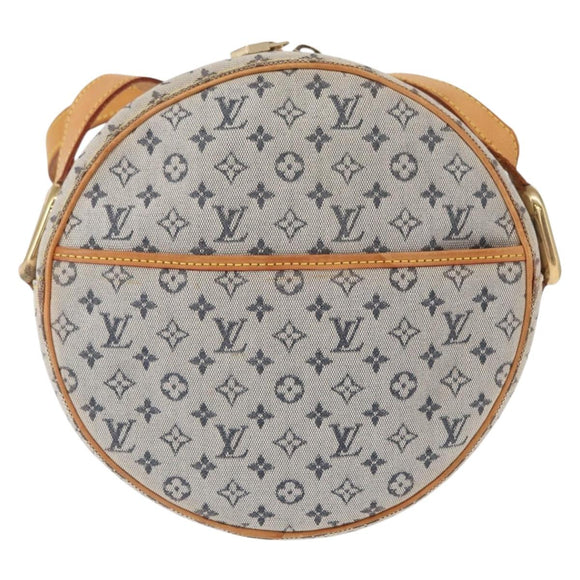 LOUIS VUITTON Monogram Mini Jeanne GM Shoulder Bag Blue M92000 LV Auth BA9185