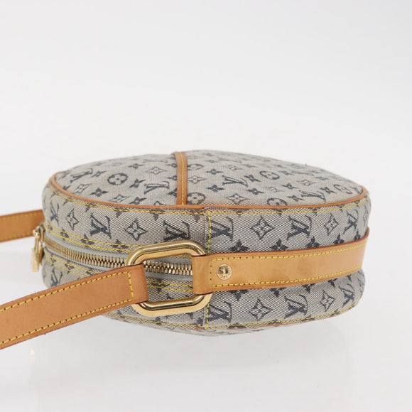 LOUIS VUITTON Monogram Mini Jeanne GM Shoulder Bag Blue M92000 LV Auth BA9185