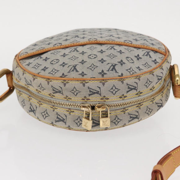 LOUIS VUITTON Monogram Mini Jeanne GM Shoulder Bag Blue M92000 LV Auth BA9185