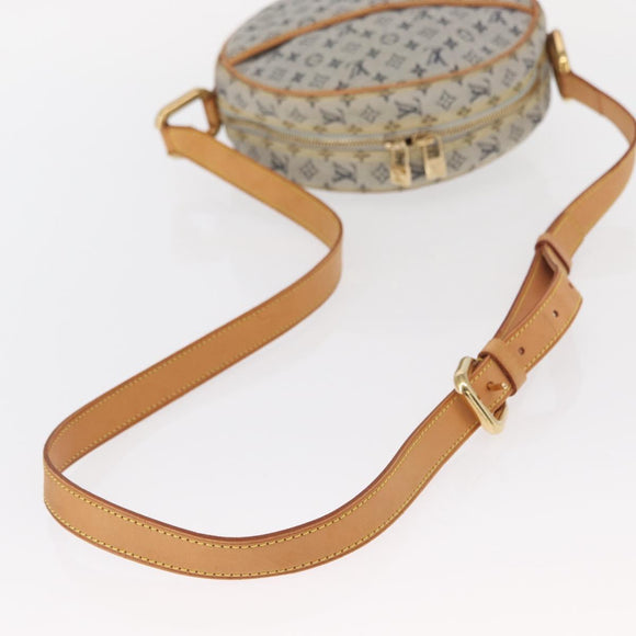 LOUIS VUITTON Monogram Mini Jeanne GM Shoulder Bag Blue M92000 LV Auth BA9185