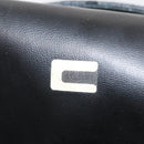 CHANEL Shoulder Bag Lamb Skin Black Gold CC Auth BA9188-12