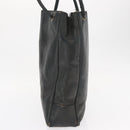 CHANEL Shoulder Bag Lamb Skin Black Gold CC Auth BA9188-3