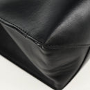 GIVENCHY Hand Bag Leather 2way Black Silver Auth BA9198V-14