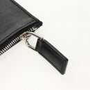 GIVENCHY Hand Bag Leather 2way Black Silver Auth BA9198V-25