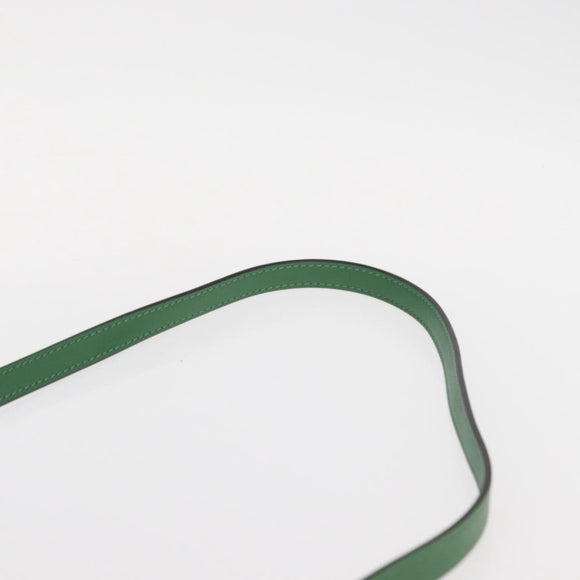 Jimmy Choo Hand Bag Raffia 2way Green Gold Auth BA9200