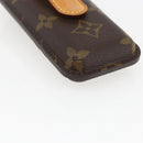LOUIS VUITTON Monogram Etui Telephonne Japon Cell Phone Case M63050 Auth BA9204-16