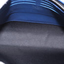 LOUIS VUITTON Taiga Leather Pochette Voyager MM Bag Blue M30399 LV Auth BA9205-10
