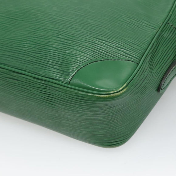 LOUIS VUITTON Epi Trocadero 27 Shoulder Bag Green M52314 LV Auth BA921