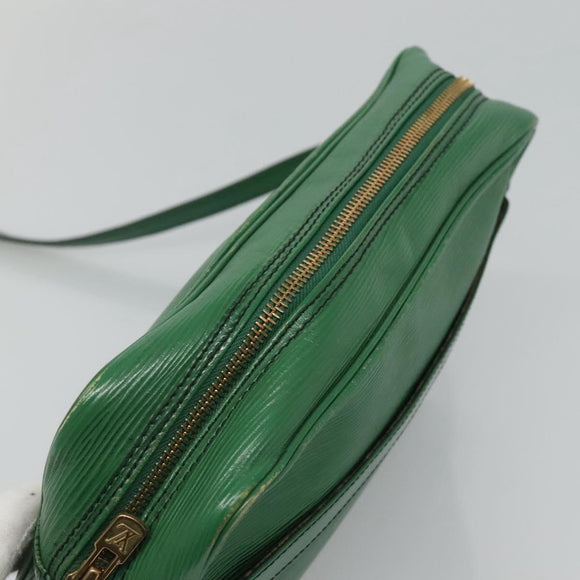 LOUIS VUITTON Epi Trocadero 27 Shoulder Bag Green M52314 LV Auth BA921