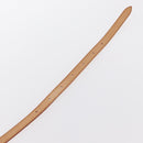 LOUIS VUITTON Belt Leather 38.2"" Beige LV Auth BA9210-7