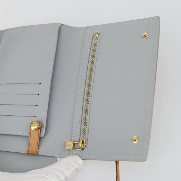 LOUIS VUITTON Monogram Vernis Epi Pouch 3 Set Yellow Beige LV Auth BA9212