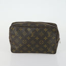 LOUIS VUITTON Monogram Vernis Epi Pouch 3 Set Yellow Beige LV Auth BA9212-3