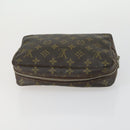 LOUIS VUITTON Monogram Vernis Epi Pouch 3 Set Yellow Beige LV Auth BA9212-6