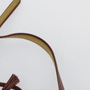 CARTIER Saint Laurent Shoulder Bag Leather 2 Set Beige Brown Auth BA9213-14