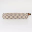 LOUIS VUITTON Damier Azur Pochette Accessoires Pouch N51986 LV Auth BA9215-5