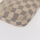 LOUIS VUITTON Damier Azur Pochette Accessoires Pouch N51986 LV Auth BA9215-14