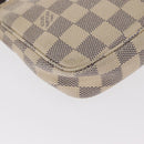 LOUIS VUITTON Damier Azur Pochette Accessoires Pouch N51986 LV Auth BA9215-16