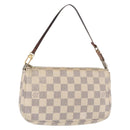 LOUIS VUITTON Damier Azur Pochette Accessoires Pouch N51986 LV Auth BA9215-1