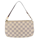 LOUIS VUITTON Damier Azur Pochette Accessoires Pouch N51986 LV Auth BA9215-13