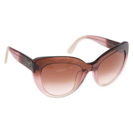 DOLCE&GABBANA Sunglasses plastic Brown Auth BA9216