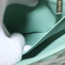 CHANEL Chain Mini Matelasse 16 Bag Lamb Skin LIme Green Gold CC Auth BA9219SAV-27