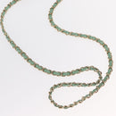 CHANEL Chain Mini Matelasse 16 Bag Lamb Skin LIme Green Gold CC Auth BA9219SAV-8