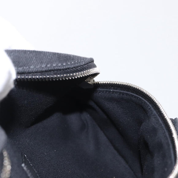 LOUIS VUITTON Monogram Denim Rush Bum Bag Denim Black M13961 Auth BA9222SAM