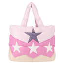 Miu Miu Padded Nylon Tote Bag Nylon Leather Pink Auth BA9224AM-2